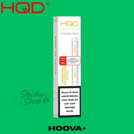 HQD Hoova+ Einweg Vape - Melon Passionfruit Blueberry