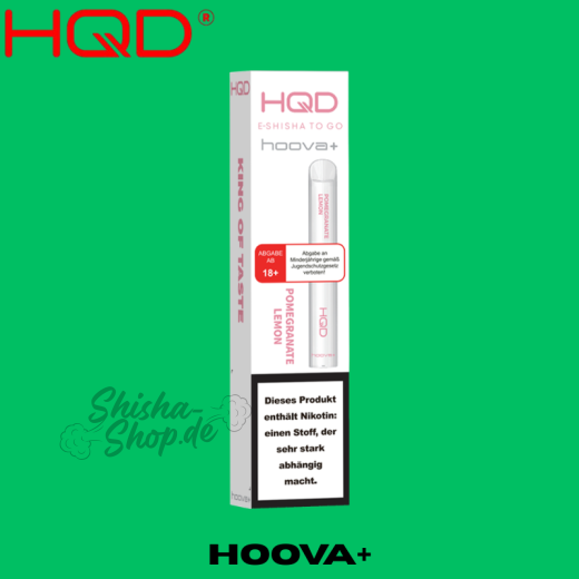 HQD Hoova+ Einweg Vape - Pomegranate Lemon