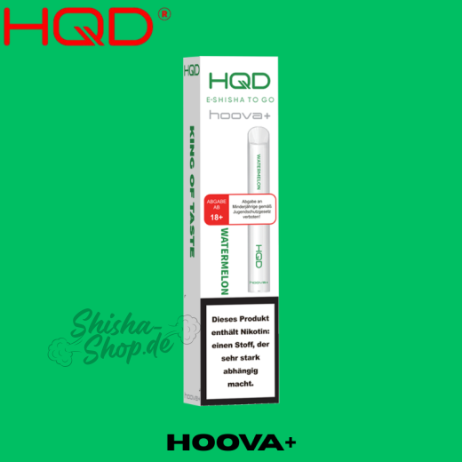 HQD Hoova+ Einweg Vape - Watermelon