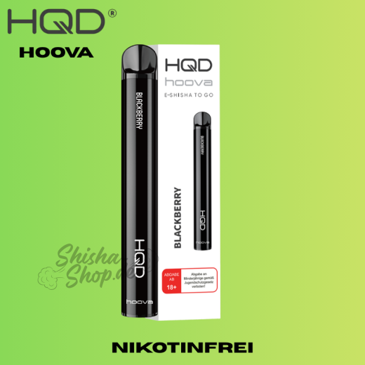 HQD Hoova (Nikotinfrei) Einweg Vape - Blackberry