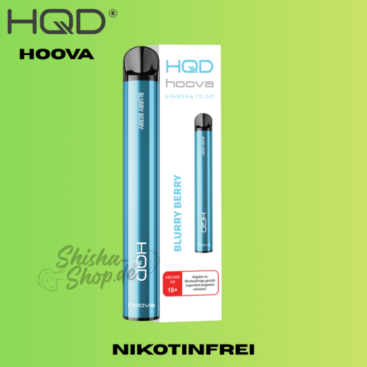 HQD Hoova (Nikotinfrei) Einweg Vape - Blurry Berry