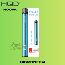 HQD Hoova (Nikotinfrei) Einweg Vape - Blurry Berry