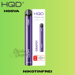 HQD Hoova (Nikotinfrei) Einweg Vape - Grapey