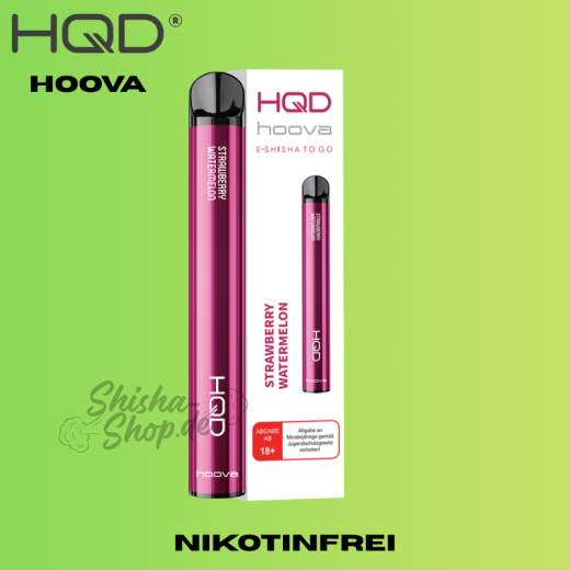HQD Hoova (Nikotinfrei) Einweg Vape - Strawberry Watermelon