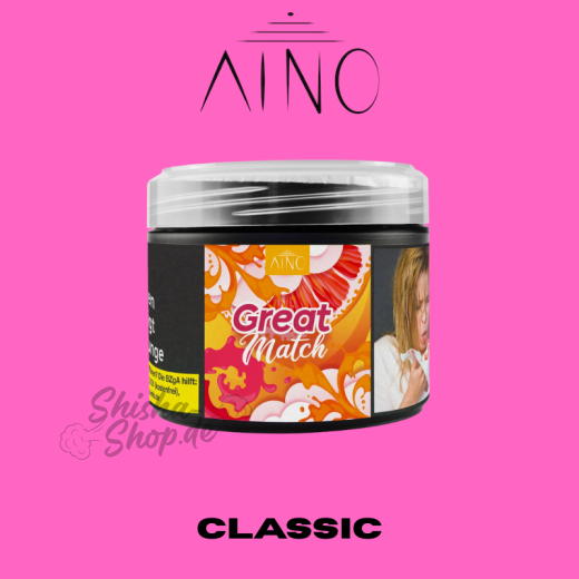 AINO Shisha Tabak 200g - Great Match