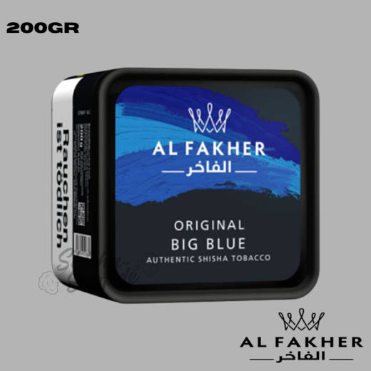 Al Fakher Shisha Tabak 200g - Big Blue