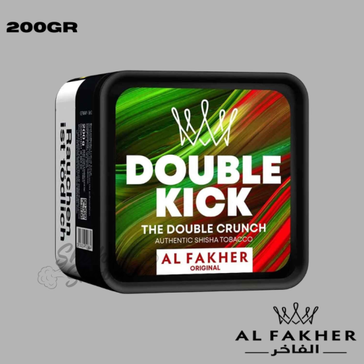 Al Fakher Shisha Tabak 200g - Double Kick