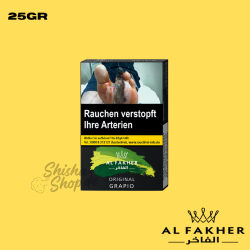 Al Fakher Shisha Tabak 25g - Grapio