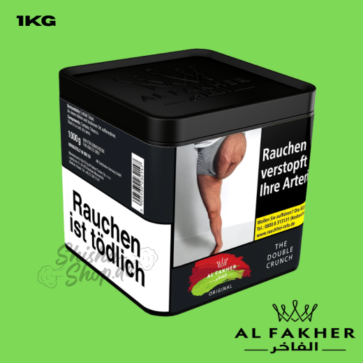 Al Fakher Shisha Tabak 1KG - Double Crunch