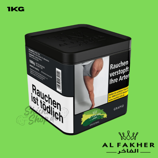 Al Fakher Shisha Tabak 1KG - Grapio