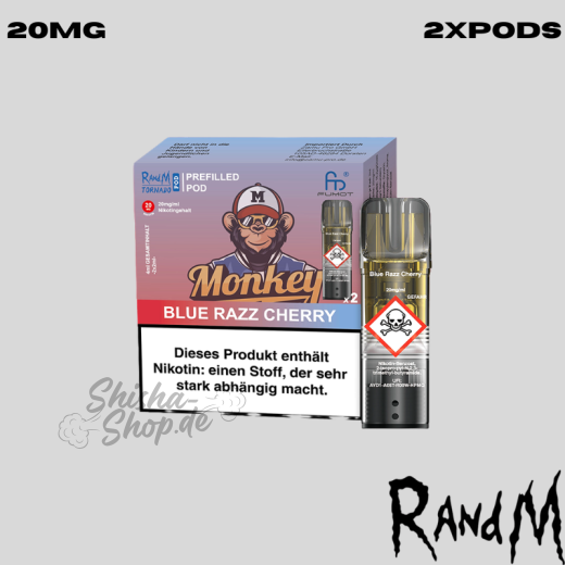 RandM Tornado Pods - Blue Razz Cherry