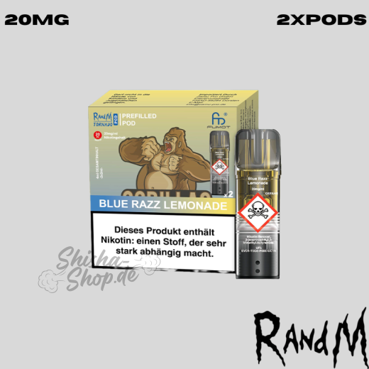 RandM Tornado Pods - Blue Razz Lemonade