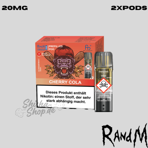 RandM Tornado Pods - Cherry Cola