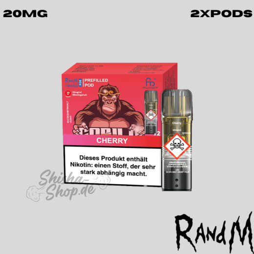 RandM Tornado Pods - Cherry