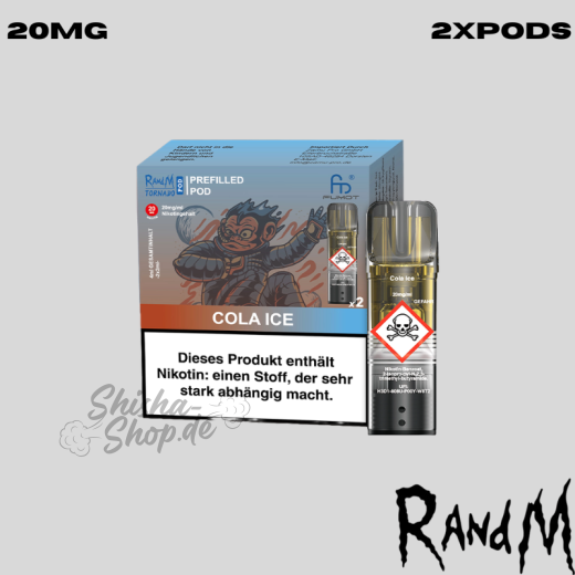 RandM Tornado Pods - Cola Ice
