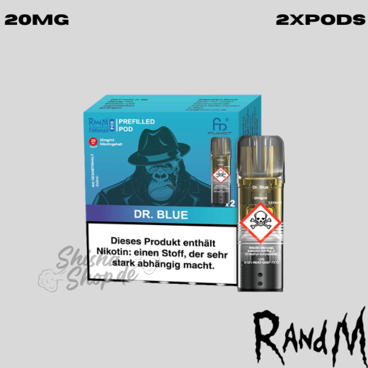 RandM Tornado Pods - Dr. Blue