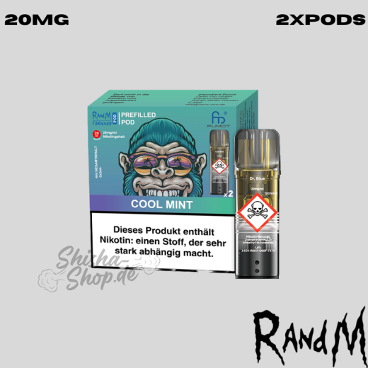 RandM Tornado Pods - Cool Mint
