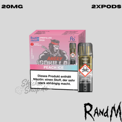 RandM Tornado Pods - Peach Ice