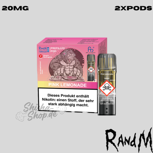 RandM Tornado Pods - Pink Lemonade