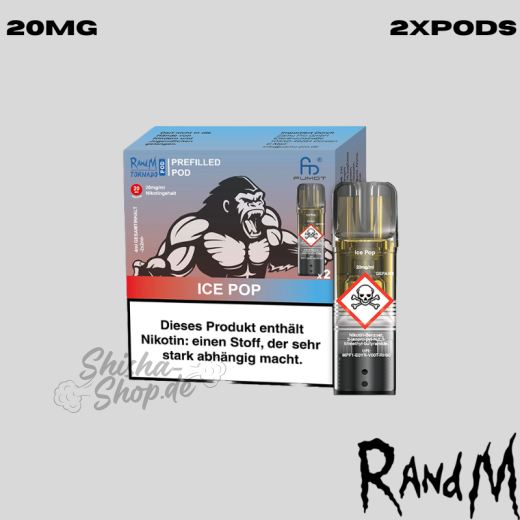 RandM Tornado Pods - Ice Pop