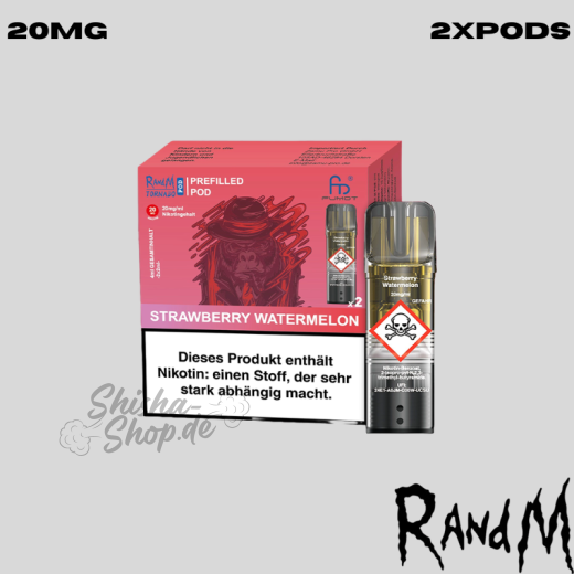 RandM Tornado Pods - Strawberry Watermelon
