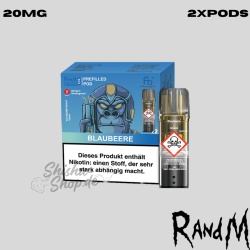 RandM Tornado Pods - Blaubeere