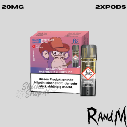RandM Tornado Pods - Strawberry Raspberry Cherry Ice