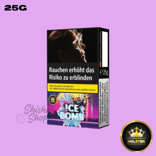 Holster Shisha Tabak 25g - Ice Bomb