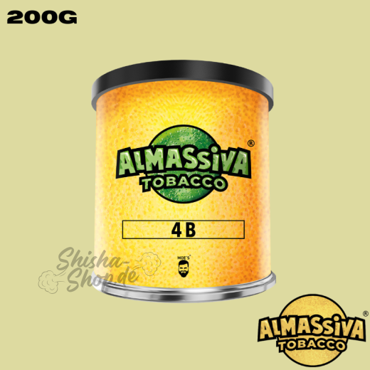 Almassiva Shisha Tabak 200g - 4B
