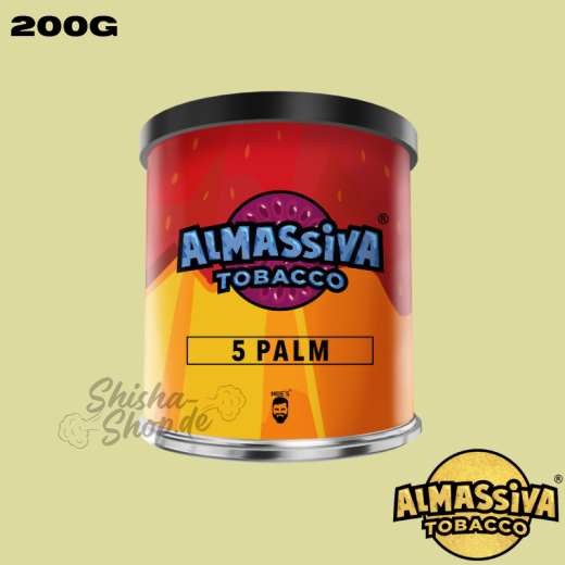 Almassiva Shisha Tabak 200g - 5 Palm