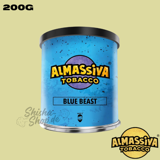 Almassiva Shisha Tabak 200g - Blue Beast