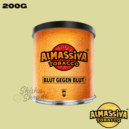 Almassiva Shisha Tabak 200g - Blut gegen Blut
