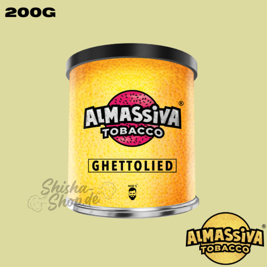 Almassiva Shisha Tabak 200g - Ghettolied