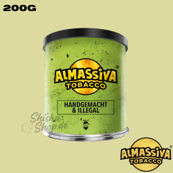 Almassiva Shisha Tabak 200g - Handgemacht & Illegal