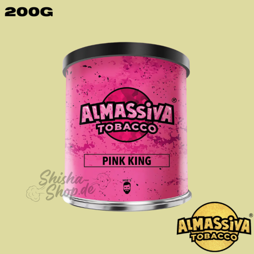 Almassiva Shisha Tabak 200g - Pink King