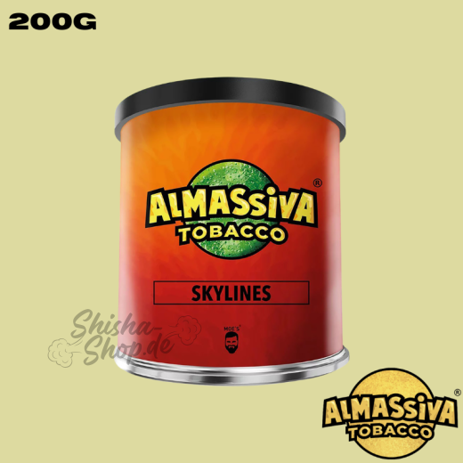Almassiva Shisha Tabak 200g - Skylines