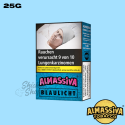 Almassiva Shisha Tabak 25g - Blaulicht