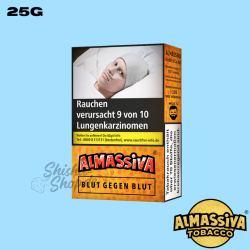 Almassiva Shisha Tabak 25g - Blut gegen Blut