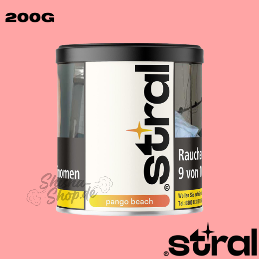 Stral Shisha Tabak 200g - Pango Beach