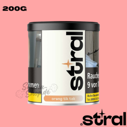 Stral Shisha Tabak 200g - Orang Tik Tak