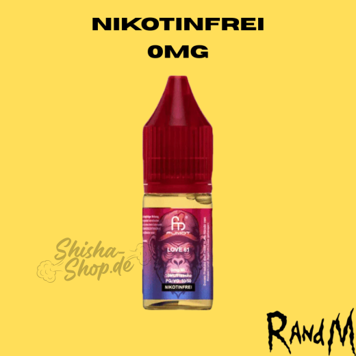 RandM Tornado Liquid 0mg (Nikotinfrei) - Love61