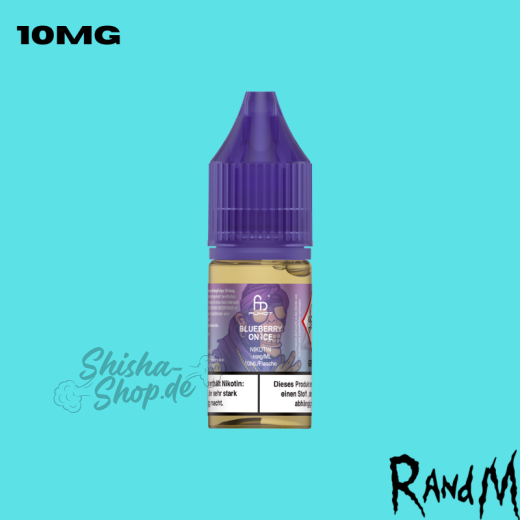 RandM Tornado Liquid 10mg - Blueberry On Ice