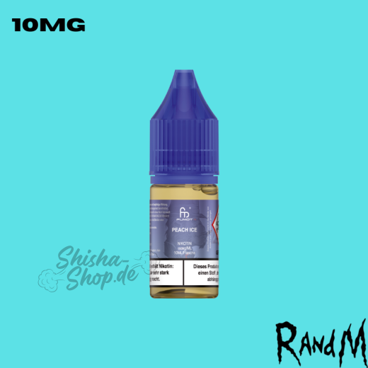 RandM Tornado Liquid 10mg - Peach Ice