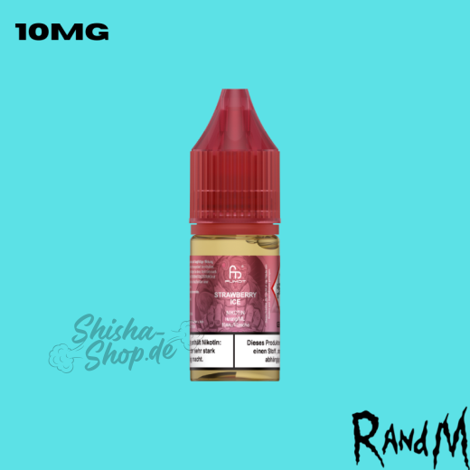 RandM Tornado Liquid 10mg - Strawberry Ice
