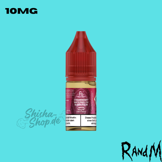 RandM Tornado Liquid 10mg - Strawberry Watermelon Bubblegum
