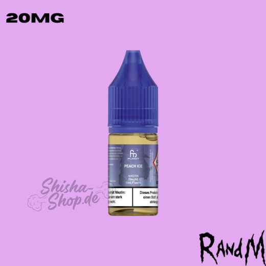 RandM Tornado Liquid 20mg - Peach Ice