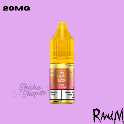 RandM Tornado Liquid 20mg - Peach Mango