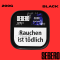 Sebero BLACK Shisha Tabak 200g - Blue Forest