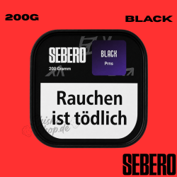 Sebero BLACK Shisha Tabak 200g - PRNS