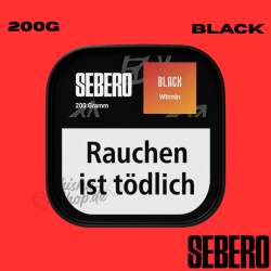 Sebero BLACK Shisha Tabak 200g - Wtrmln